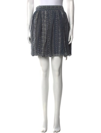 Vanessa Bruno Silk Mini Skirt