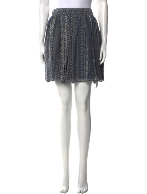 Vanessa Bruno Silk Mini Skirt