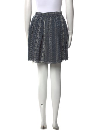 Vanessa Bruno Silk Mini Skirt