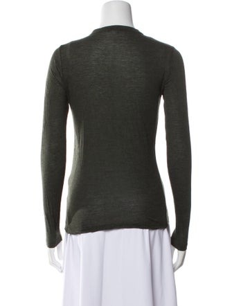 Vanessa Bruno Crew Neck Long Sleeve Top