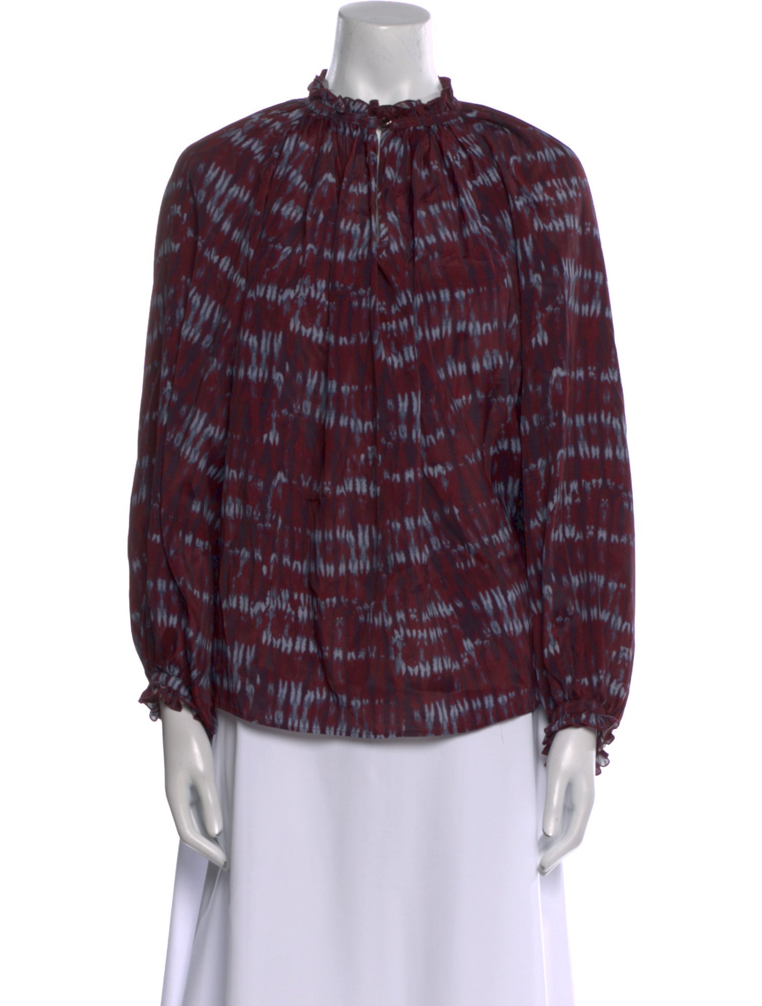 Vanessa Bruno Silk Printed Blouse