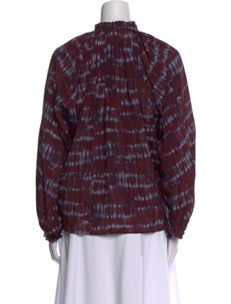 Vanessa Bruno Silk Printed Blouse