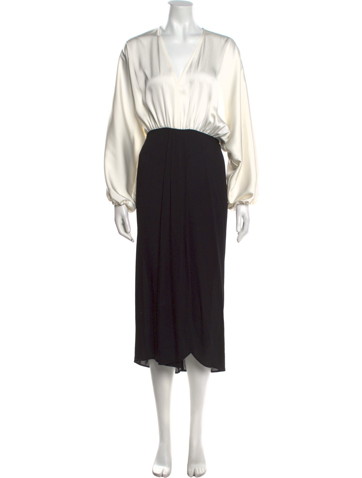 Vanessa Bruno V-Neck Long Dress