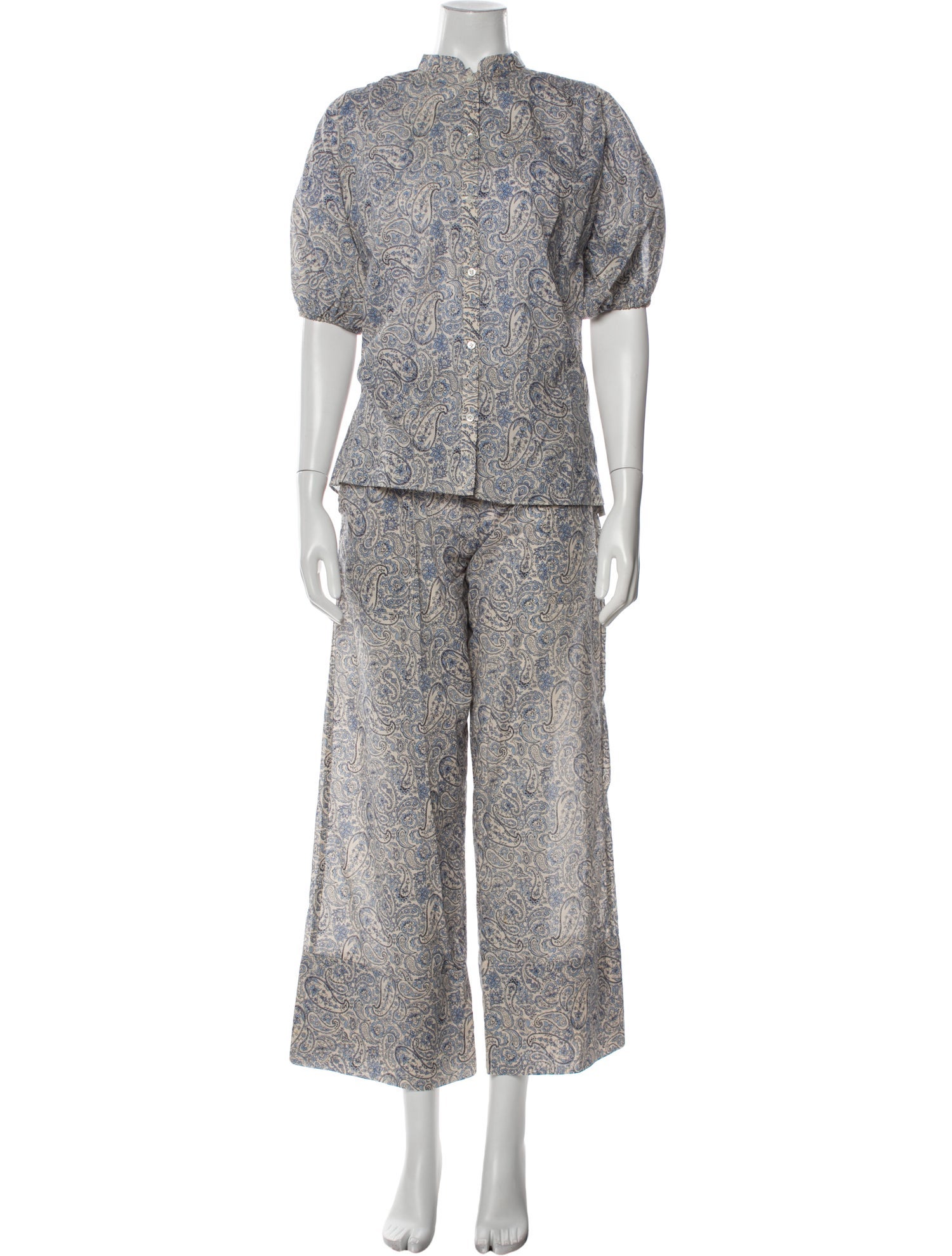 Vanessa Bruno Paisley Print Pant Set