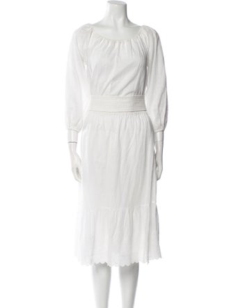 Vanessa Bruno Scoop Neck Knee-Length Dress