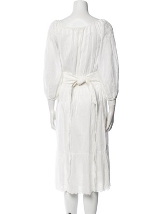 Vanessa Bruno Scoop Neck Knee-Length Dress