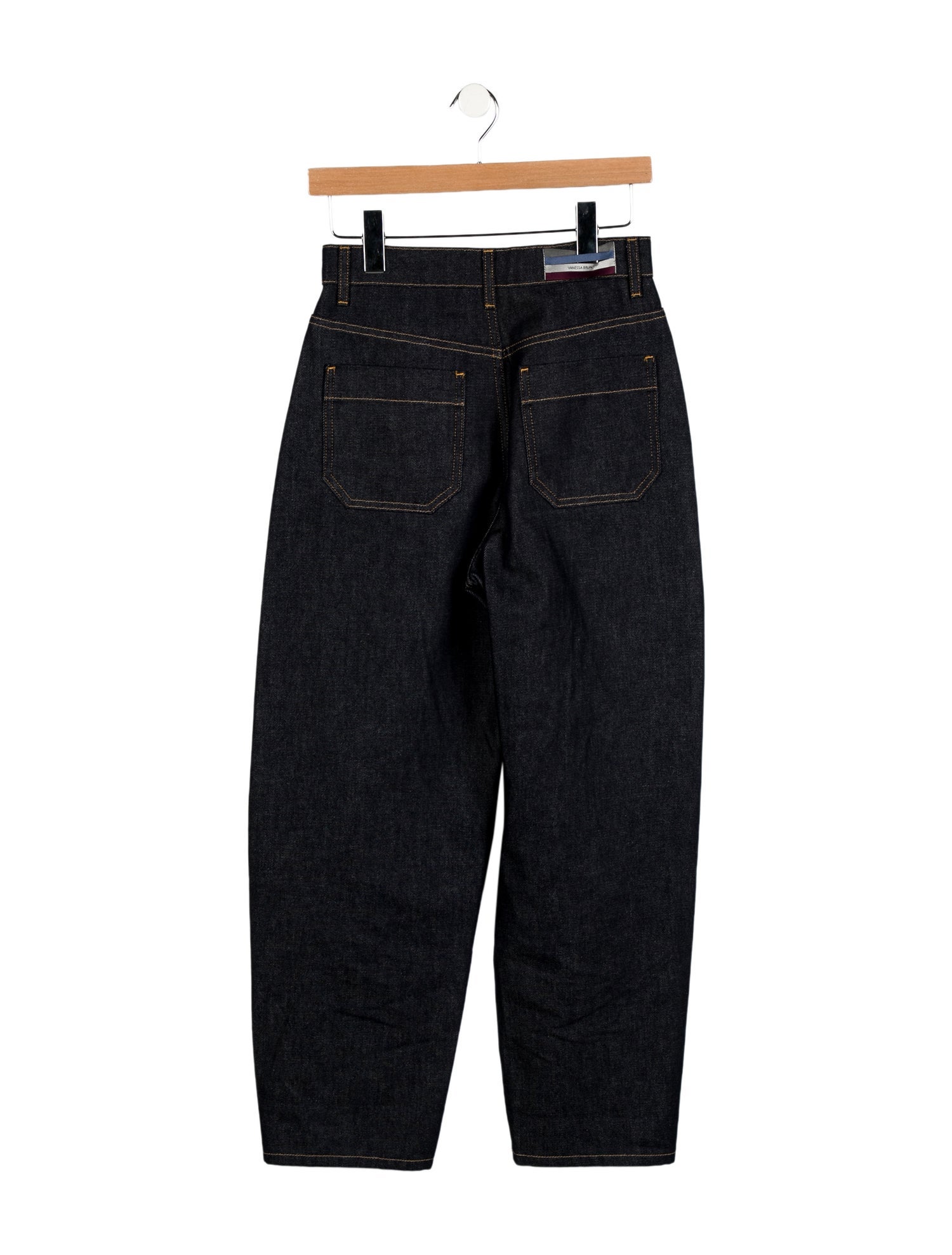 Vanessa Bruno High-Rise Straight Leg Jeans