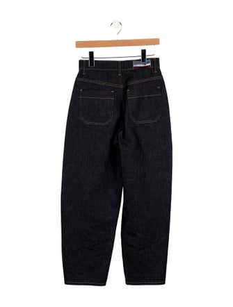 Vanessa Bruno High-Rise Straight Leg Jeans