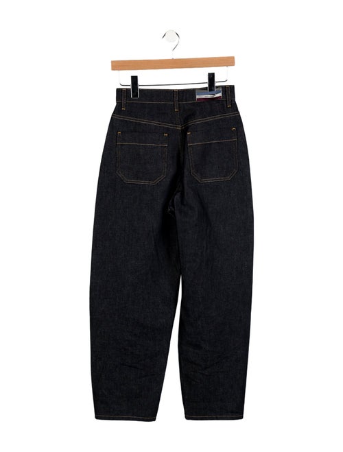 Vanessa Bruno High-Rise Straight Leg Jeans