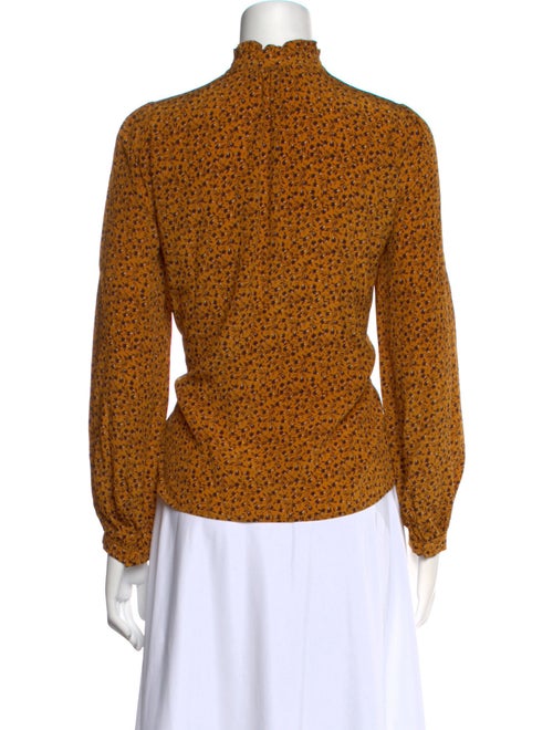 Vanessa Bruno Silk Animal Print Blouse