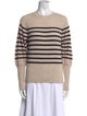 Vanessa Bruno Wool Striped Sweatshirt