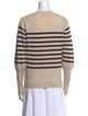 Vanessa Bruno Wool Striped Sweatshirt