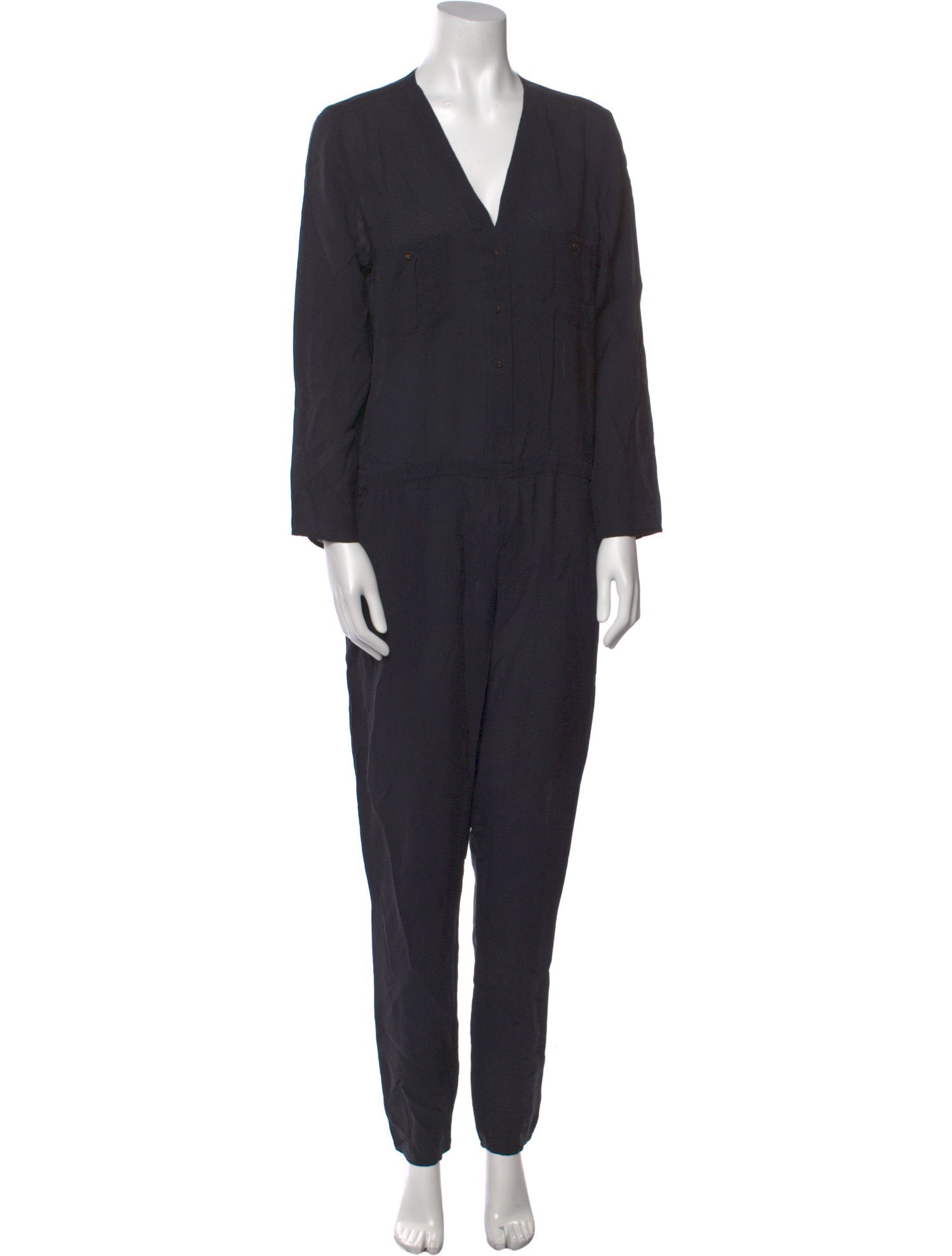 Vanessa Bruno Plunge Neckline Jumpsuit