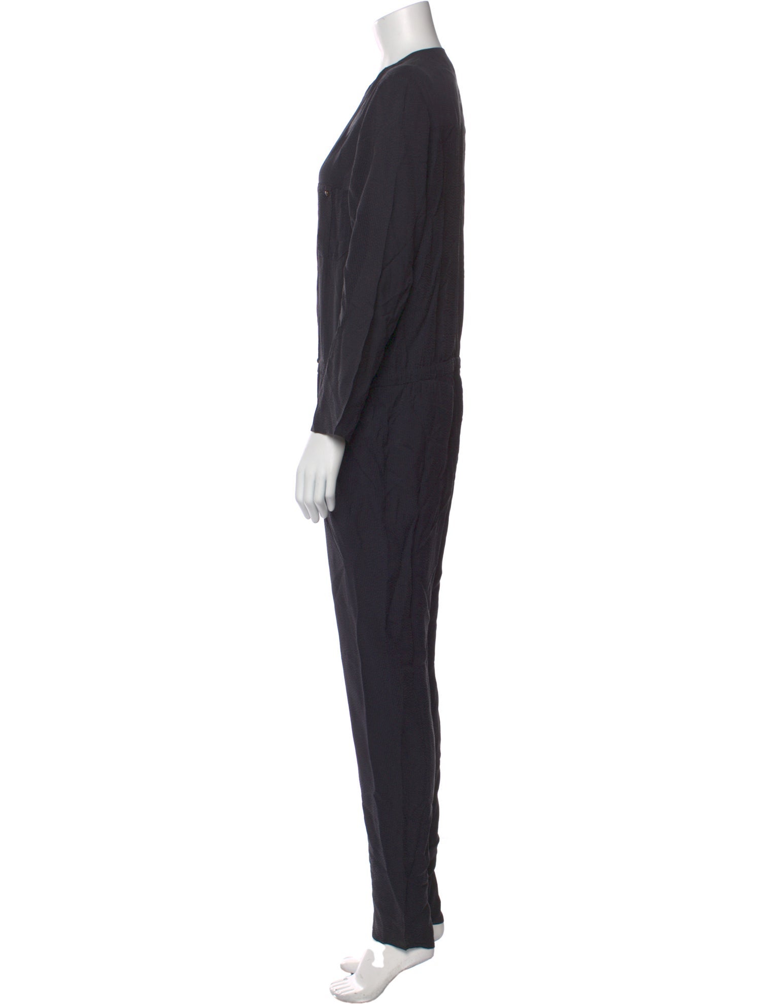 Vanessa Bruno Plunge Neckline Jumpsuit