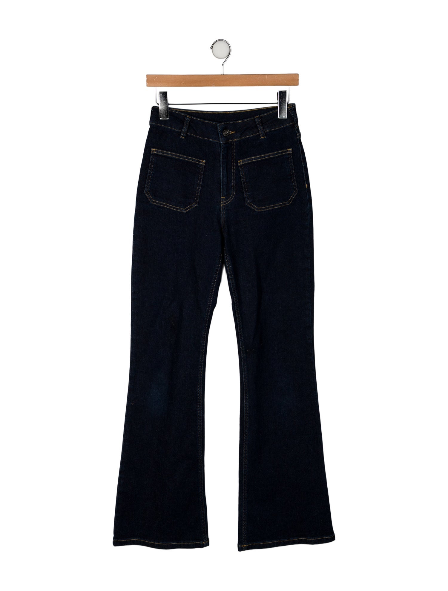 Vanessa Bruno Mid-Rise Wide Leg Jeans