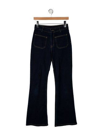 Vanessa Bruno Mid-Rise Wide Leg Jeans