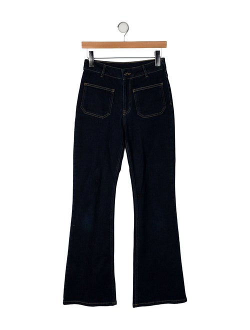 Vanessa Bruno Mid-Rise Wide Leg Jeans