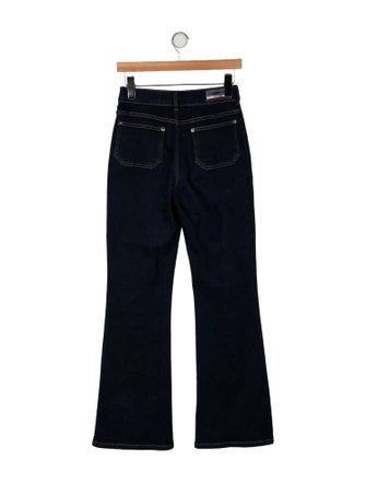 Vanessa Bruno Mid-Rise Wide Leg Jeans