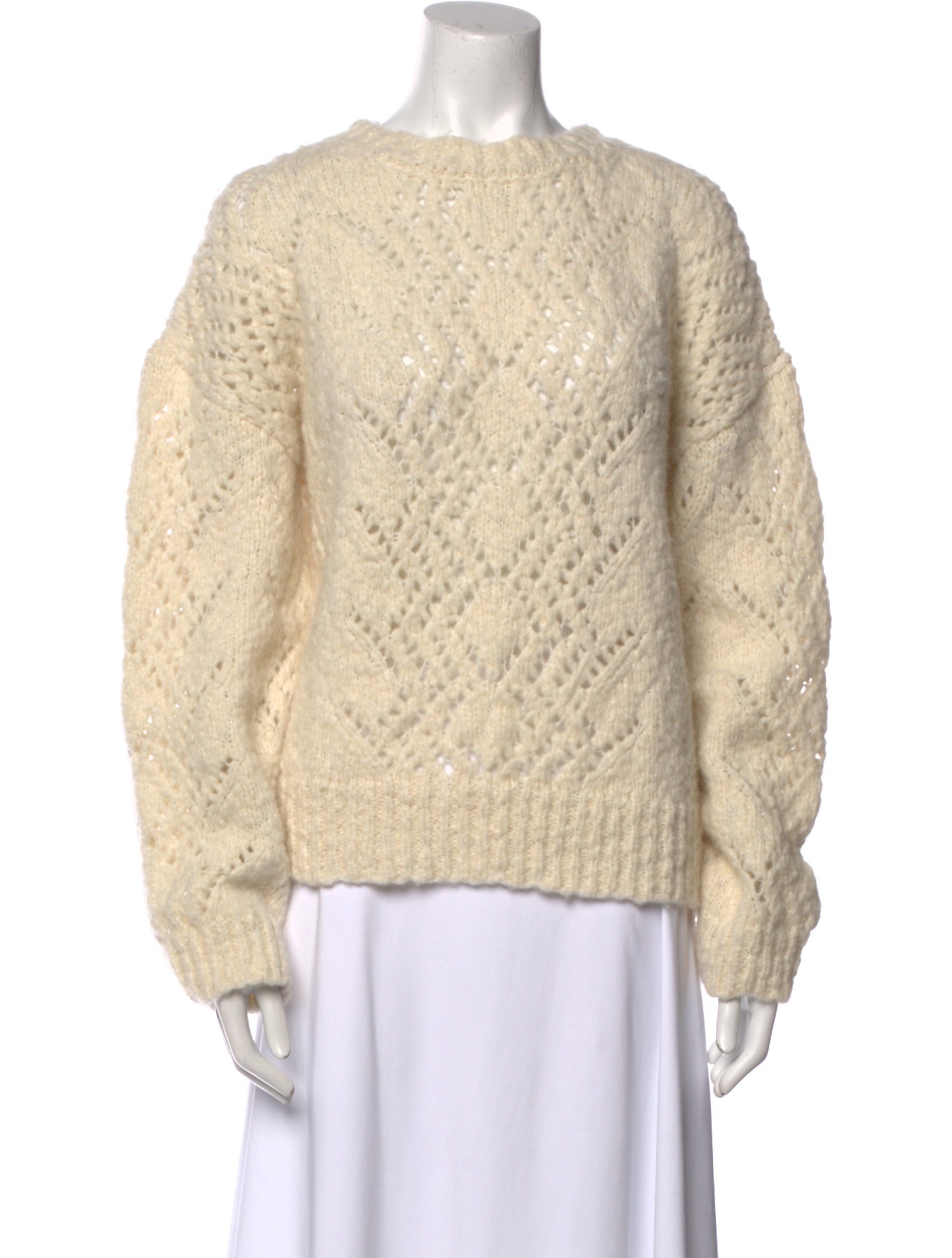 Vanessa Bruno Alpaca Crew Neck Sweater