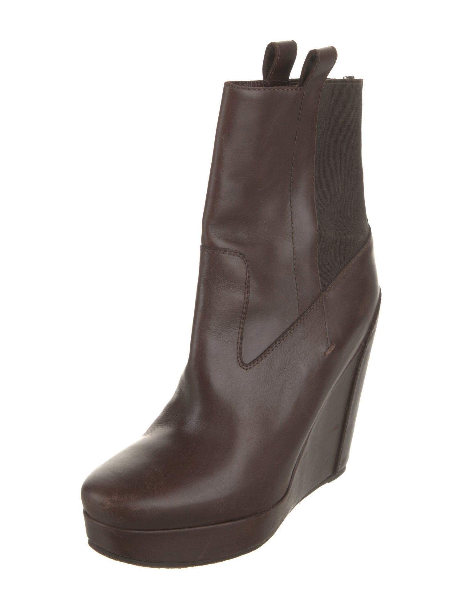 Vanessa Bruno Leather Chelsea Boots