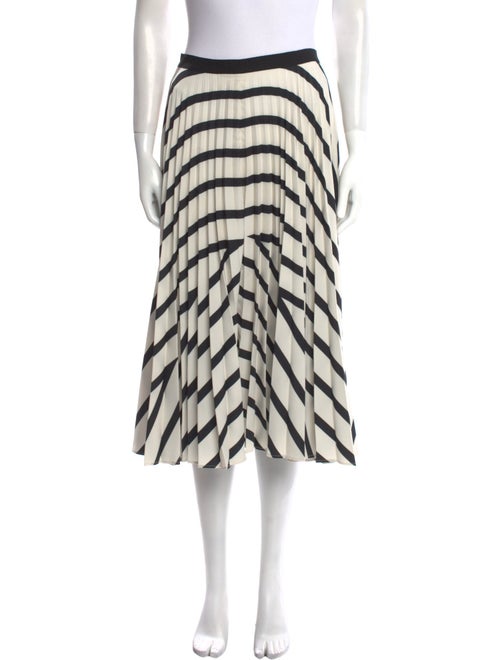 Vanessa Bruno Striped Knee-Length Skirt