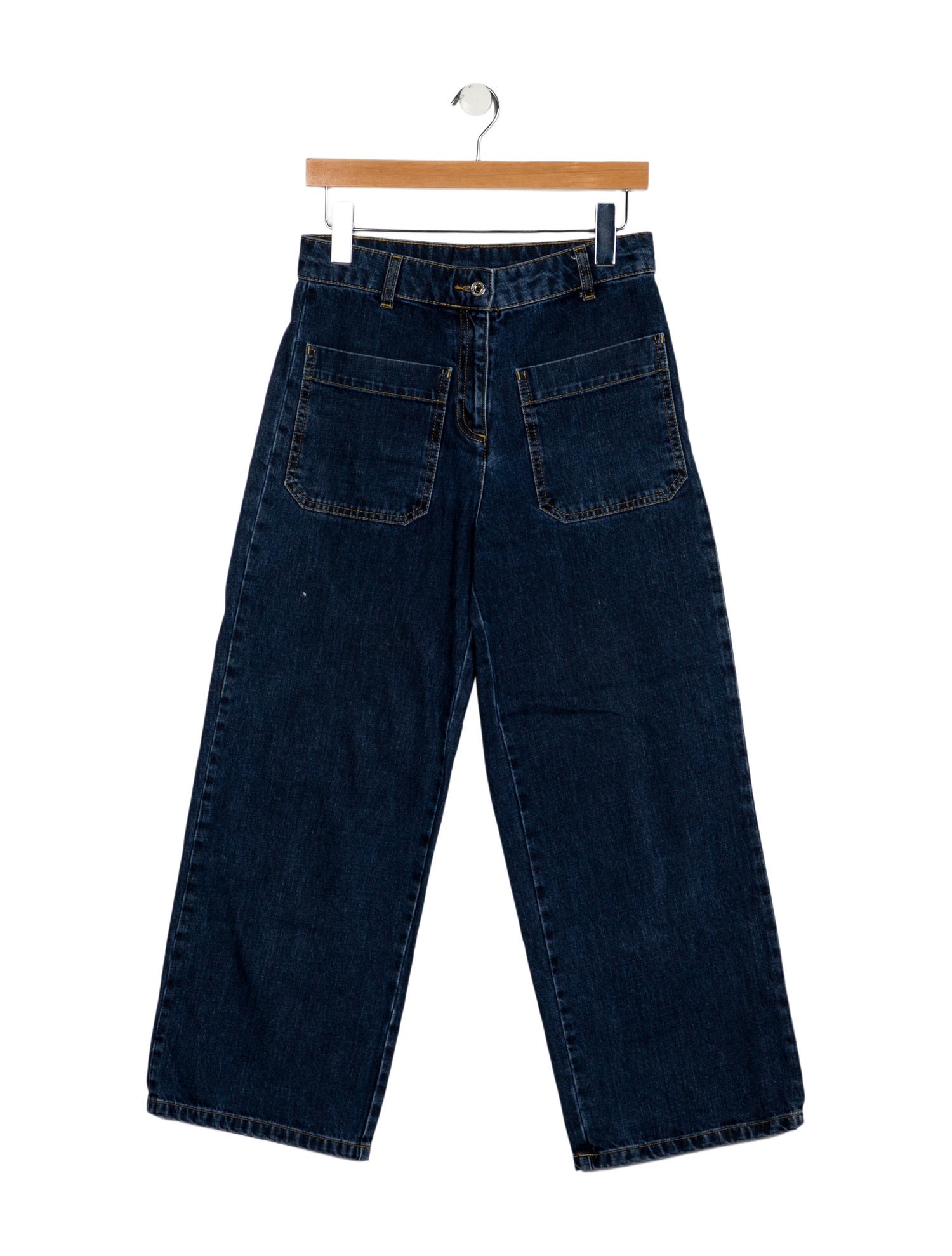 Vanessa Bruno High-Rise Wide Leg Jeans