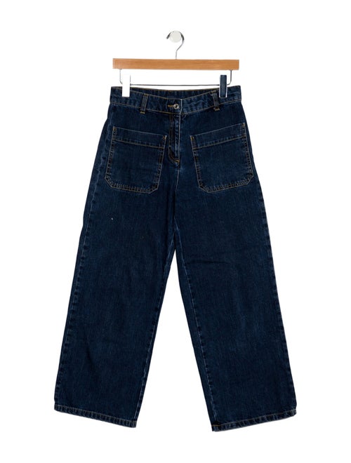 Vanessa Bruno High-Rise Wide Leg Jeans