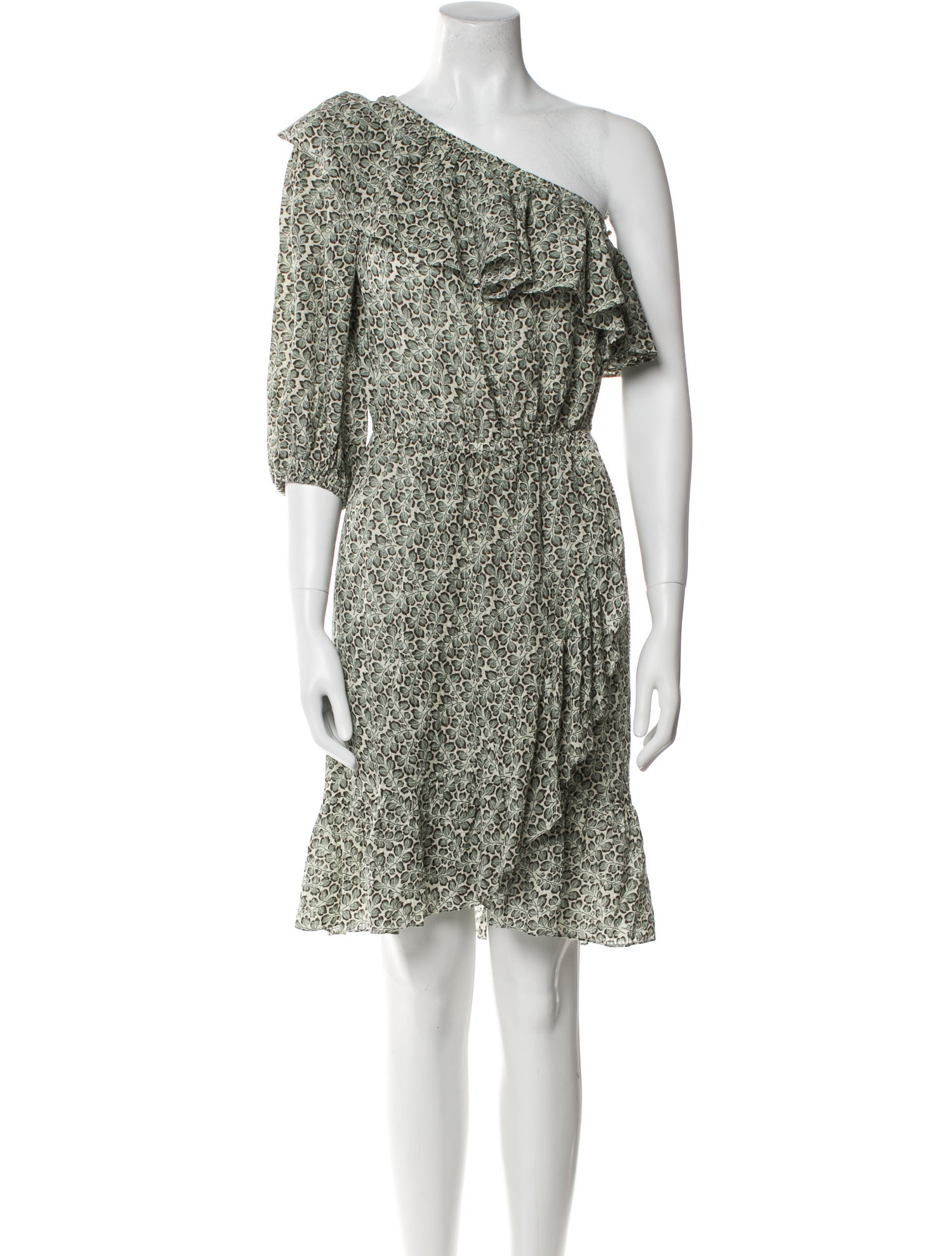 Vanessa Bruno Floral Print Mini Dress