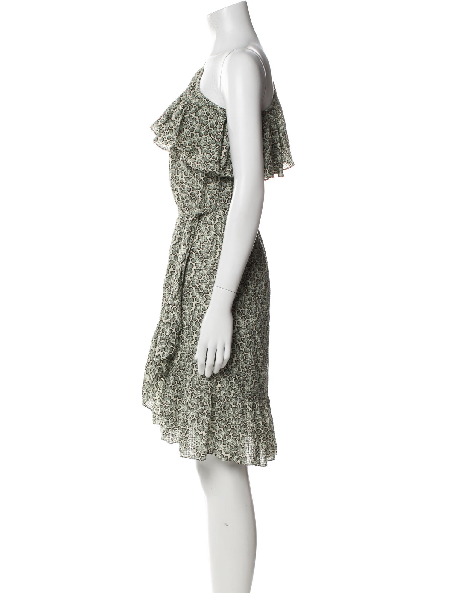 Vanessa Bruno Floral Print Mini Dress