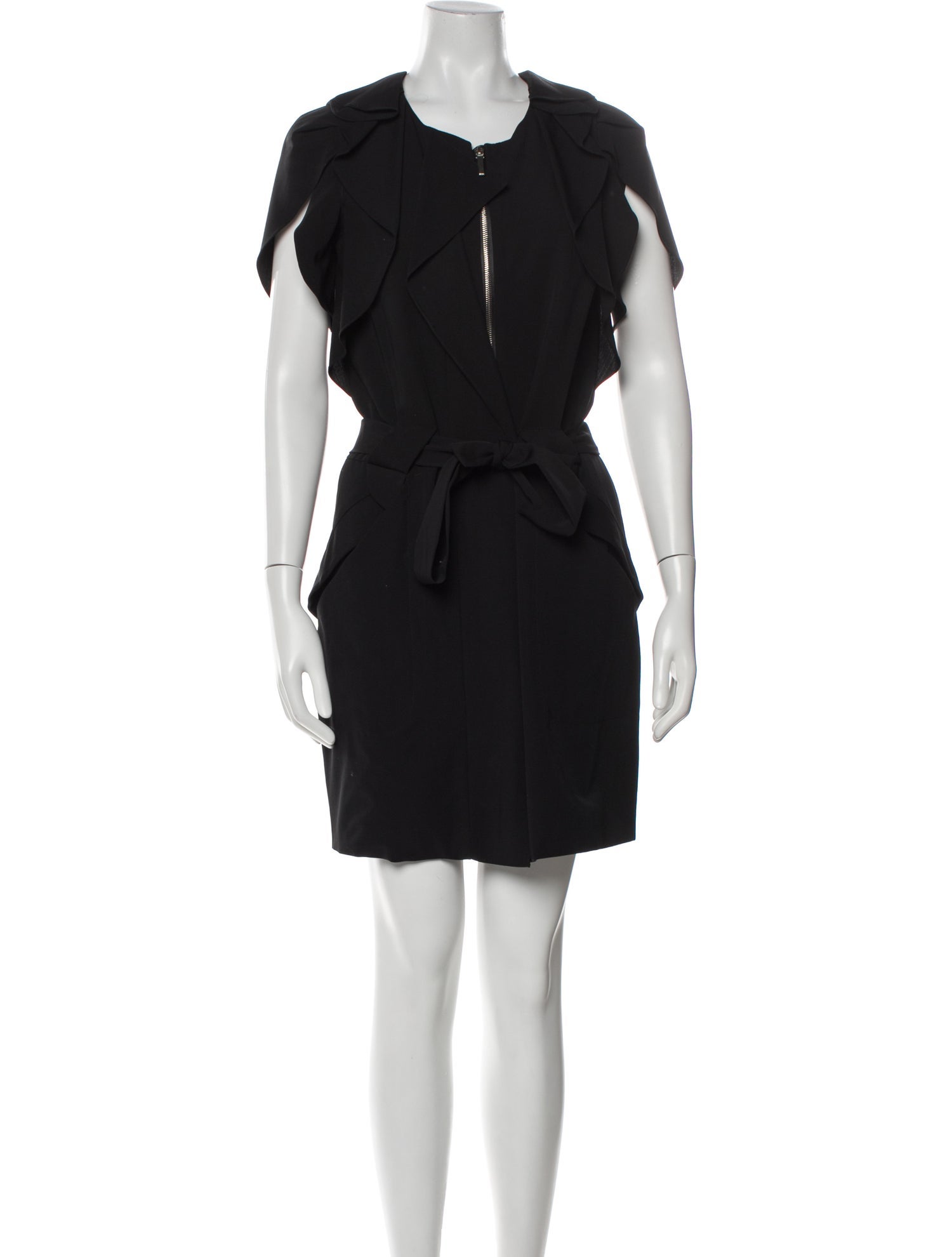 Vanessa Bruno Virgin Wool Mini Dress