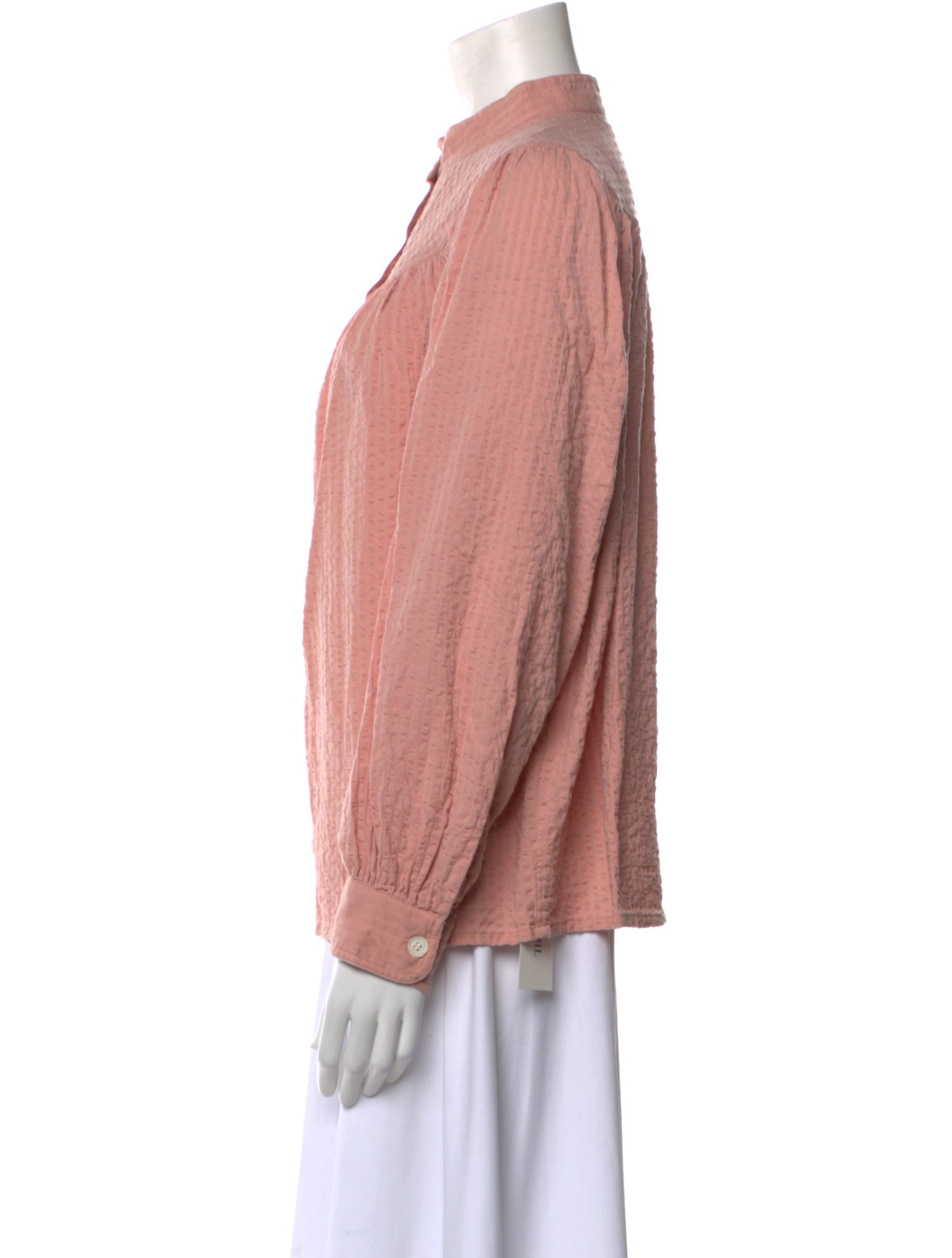 Vanessa Bruno Mock Neck Long Sleeve Sweatshirt