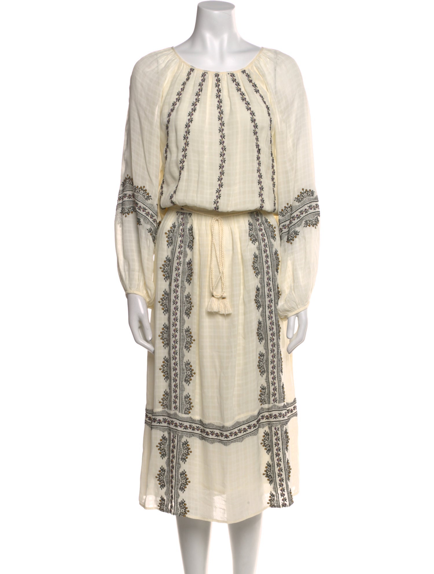 Vanessa Bruno Printed Midi Length Dress