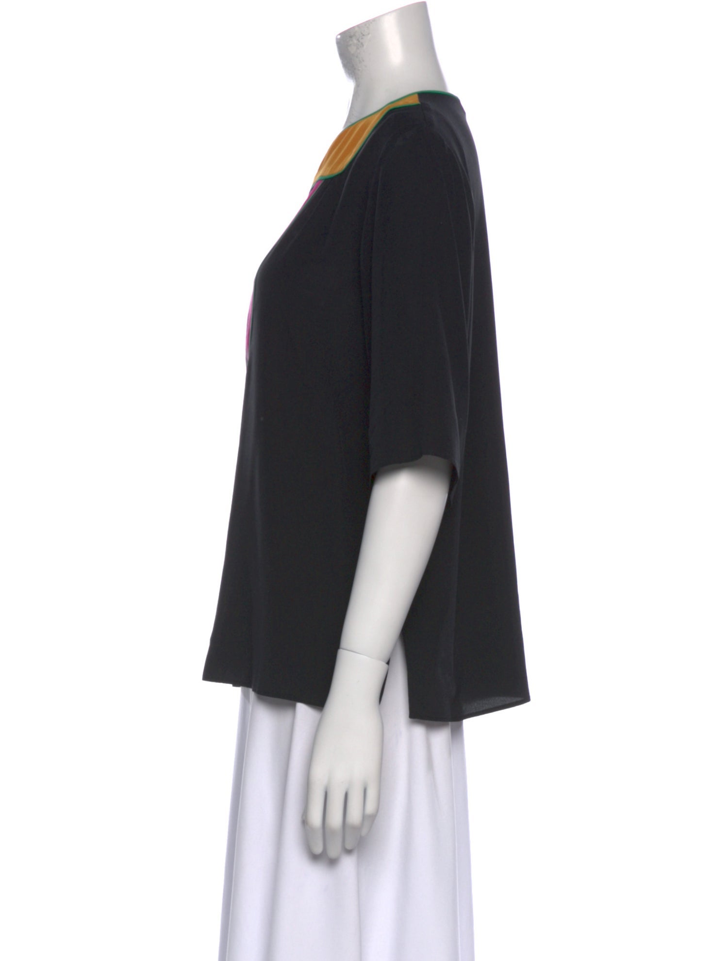 Vanessa Bruno Silk V-Neck Blouse