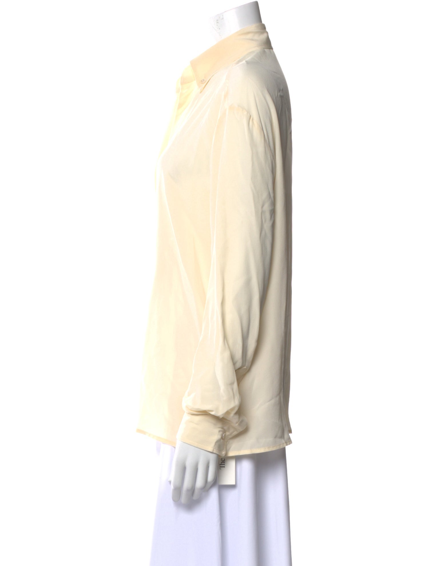 Vanessa Bruno Long Sleeve Button-Up Top