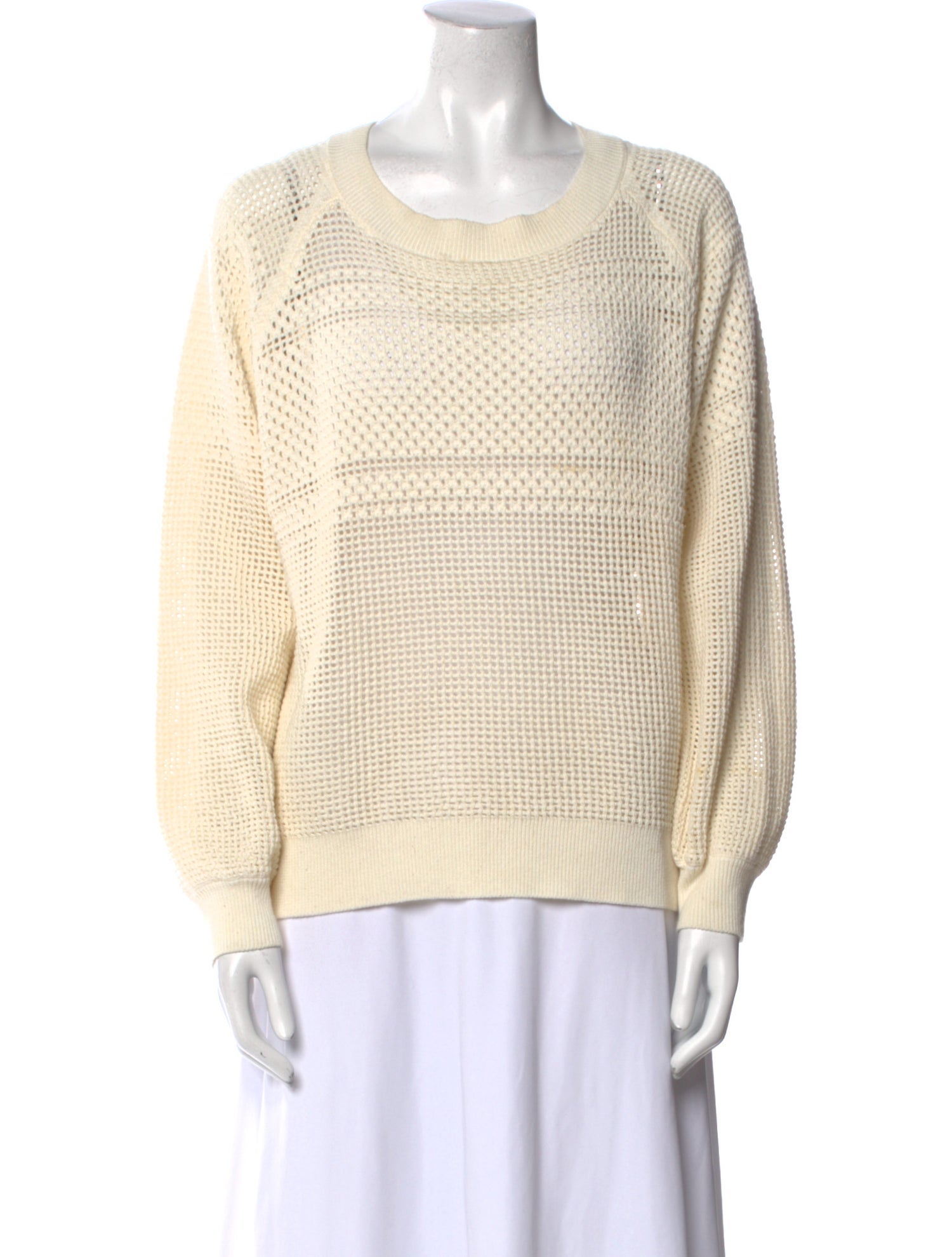 Vanessa Bruno Scoop Neck Long Sleeve Sweatshirt
