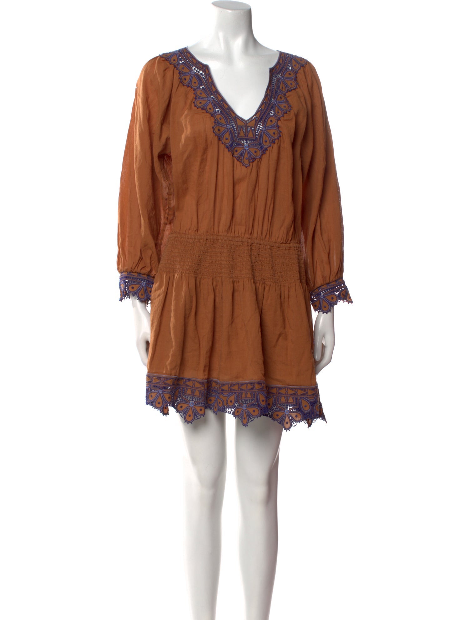 Vanessa Bruno V-Neck Mini Dress