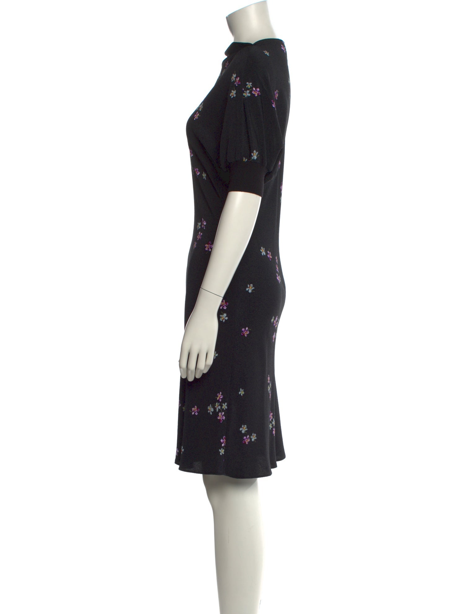 Vanessa Bruno Floral Print Knee-Length Dress