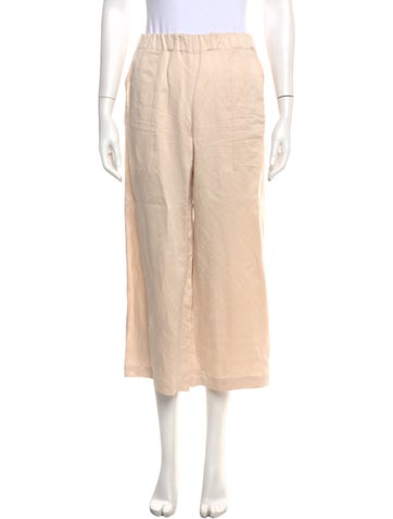 Pre-owned Vanessa Bruno Wide Leg Pants In Neutral