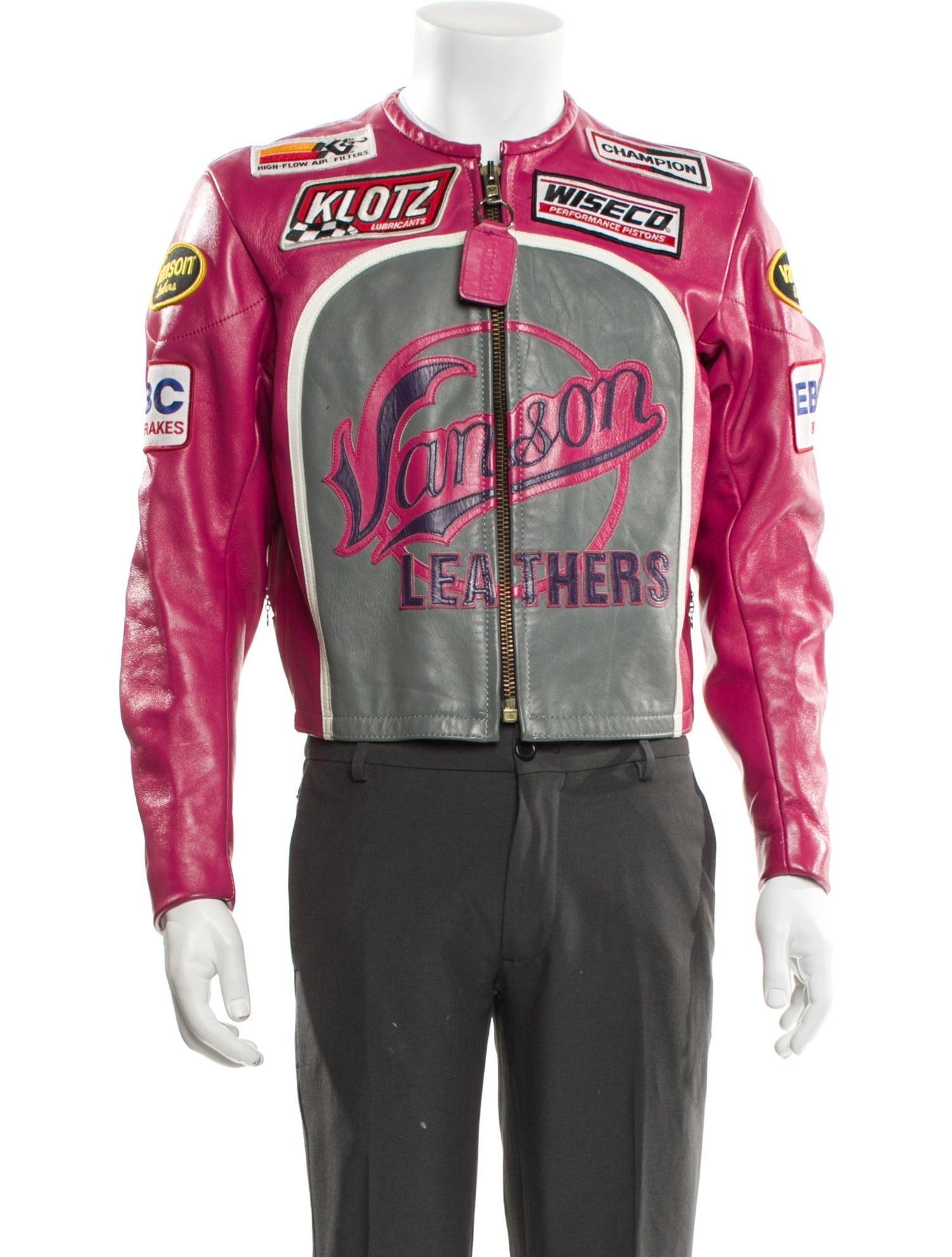 Vanson Leathers Vintage Late 1990's - Early 2000's Moto Jacket