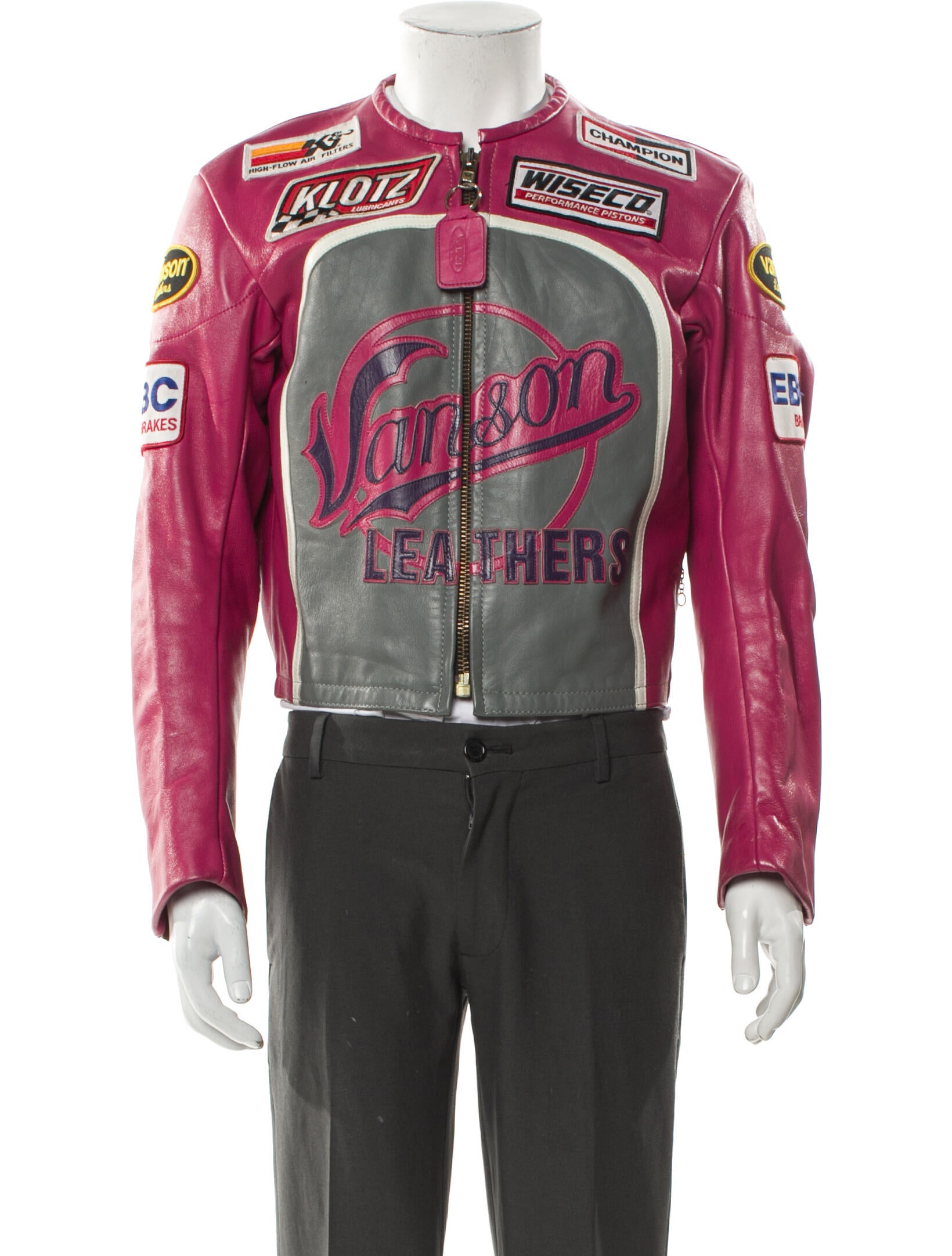 Vanson Leathers Vintage Late 1990's - Early 2000's Moto Jacket