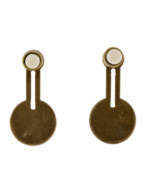 Tiro Tiro Porcelain Drop Earrings