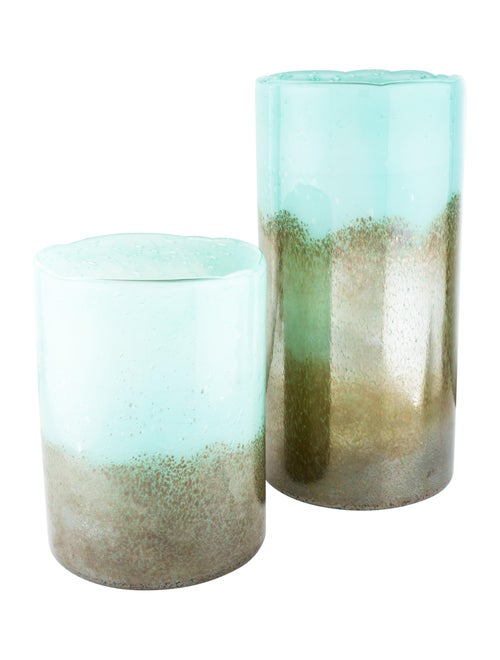 Decorative Vase 2Piece Zodax Glass Vase Set Decor & Accessories