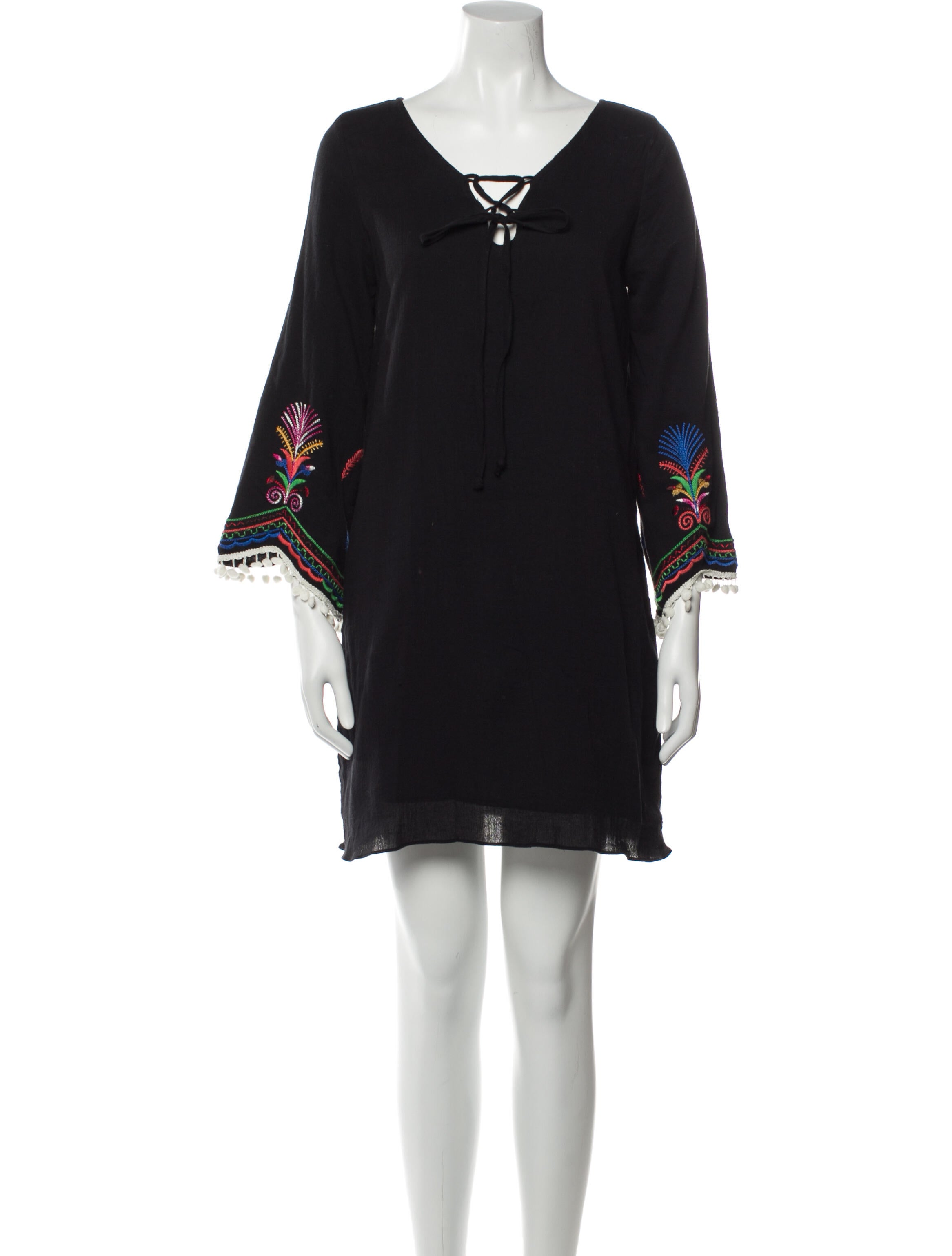 Vava V-Neck Mini Dress