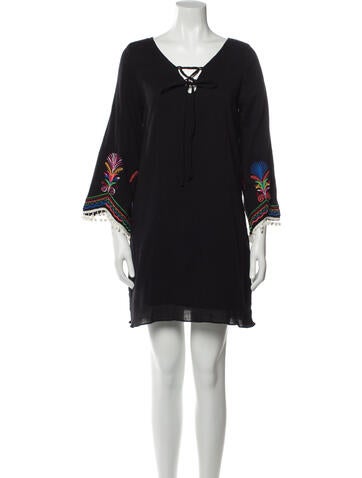 Vava Dresses V-Neck Mini Dress XS