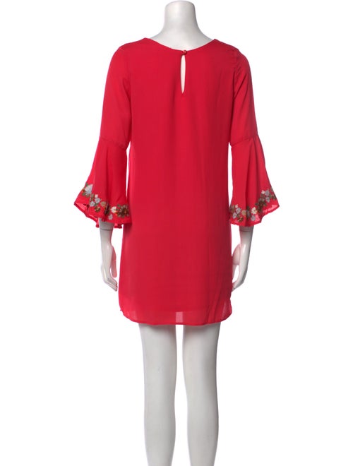 Vava Tie Neck Mini Dress