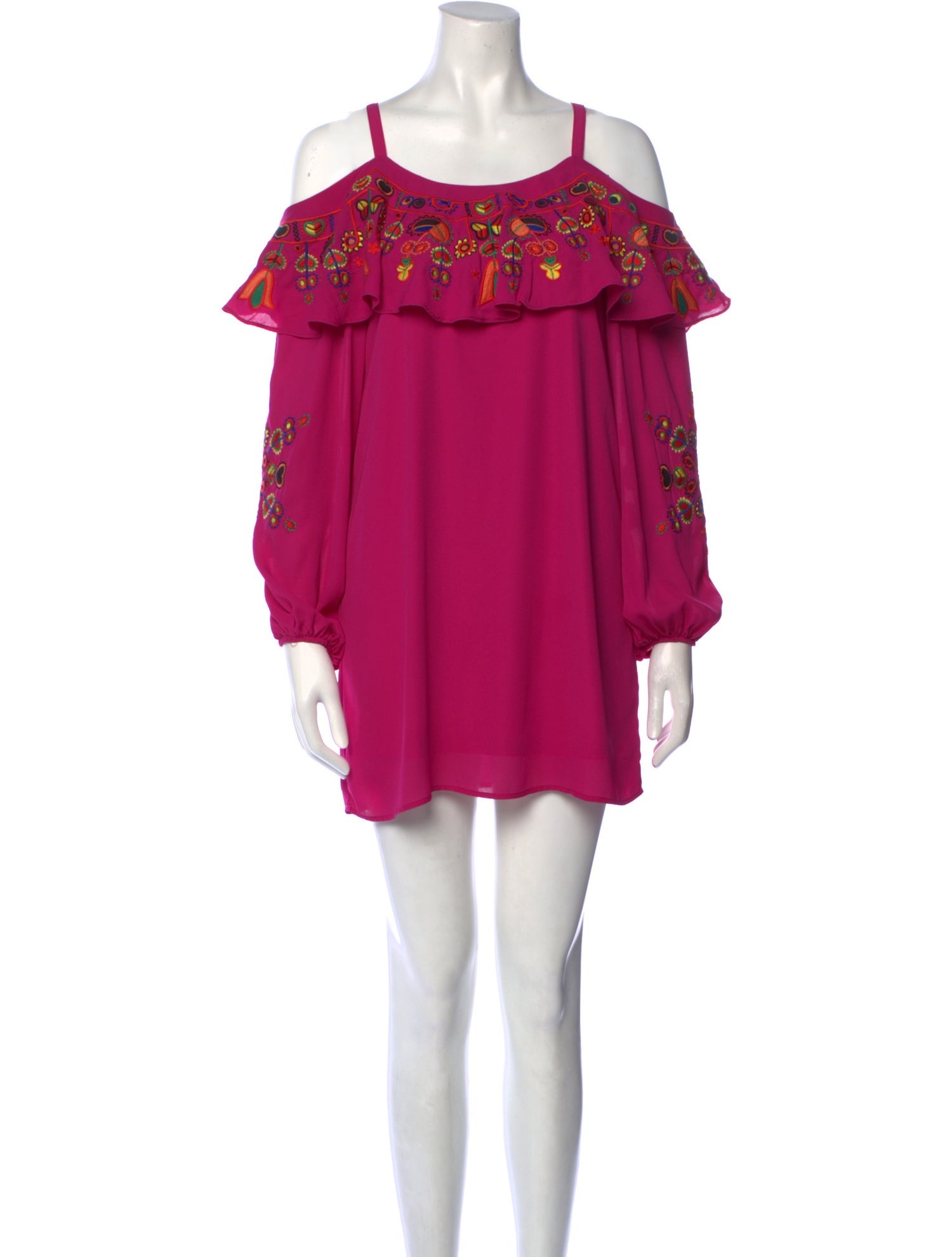 Vava Scoop Neck Mini Dress