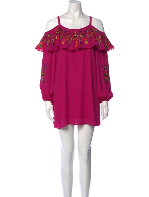 Vava Scoop Neck Mini Dress