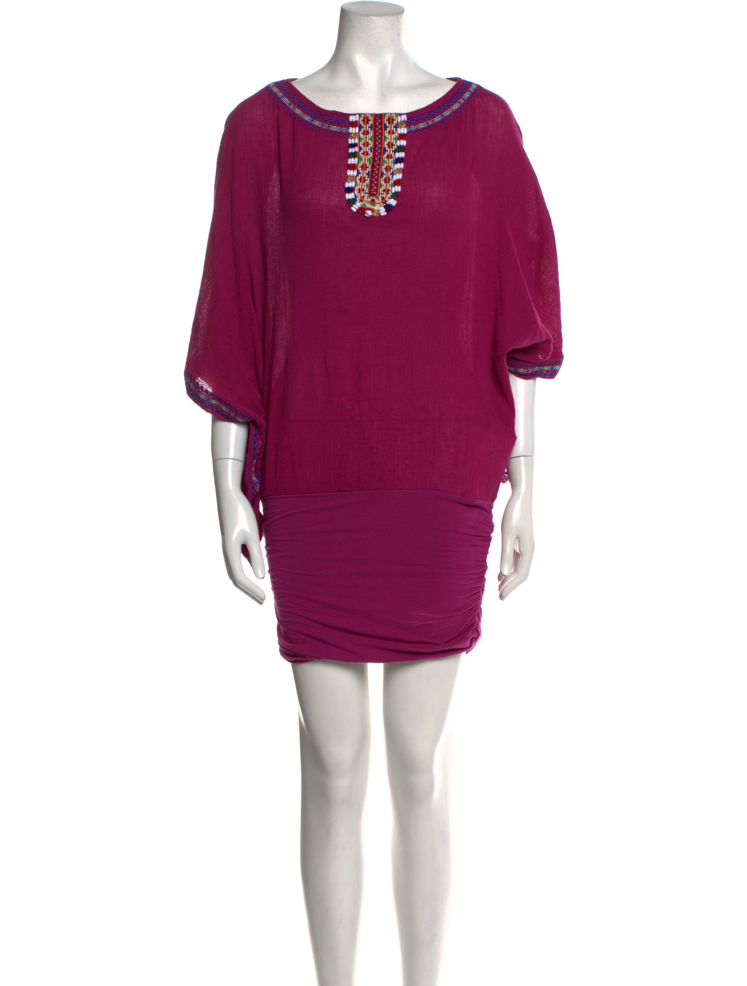 Vava Scoop Neck Mini Dress