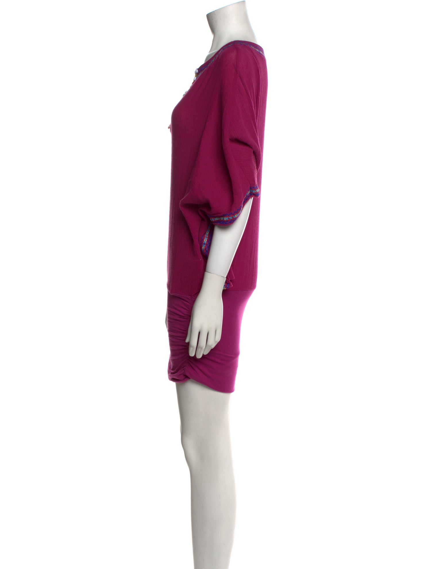 Vava Scoop Neck Mini Dress