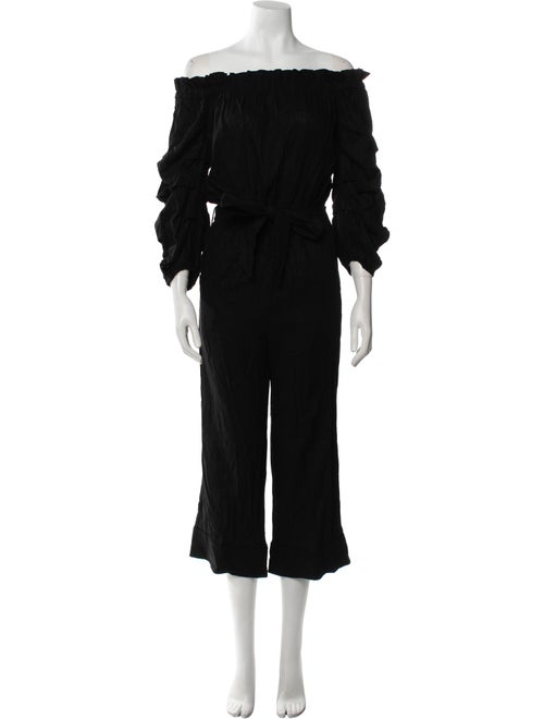 Vava Linen Off-The-Shoulder Jumpsuit